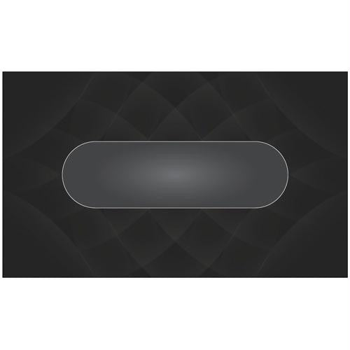 Black Sublimation Poker Table Felt