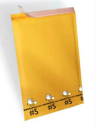 (100) No. 5 BubbleBoy 10.5" x 16" Self-Seal Bubble Mailers