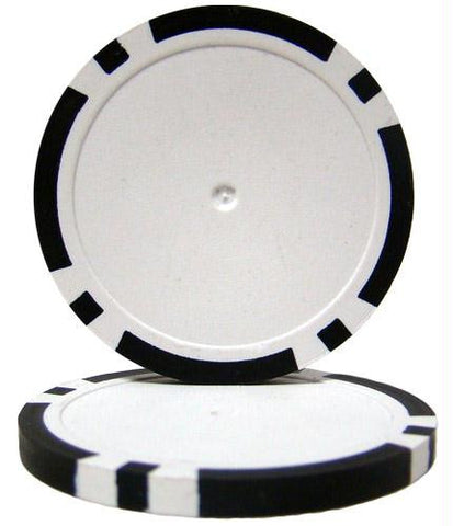 Black Blank Poker Chips - 14 Gram