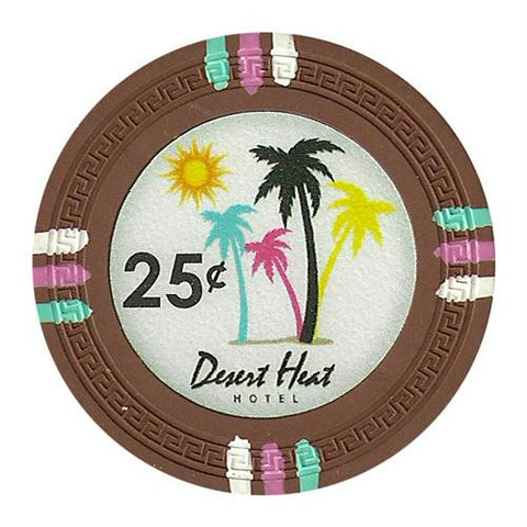 Roll of 25 - Desert Heat 13.5 Gram - .25&cent; (cent)