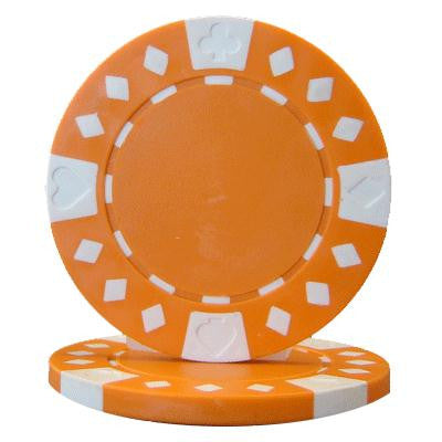 Roll of 25 - Diamond Suited 12.5 gram - Orange