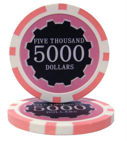 Eclipse 14 Gram Poker Chips - $5,000