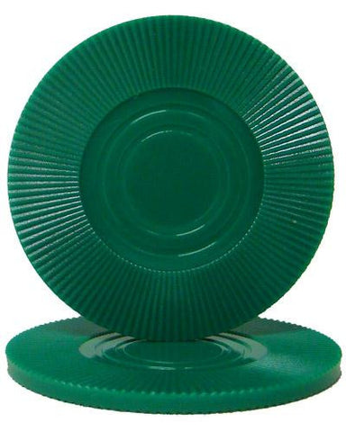 Green Interlocking Radial Chip