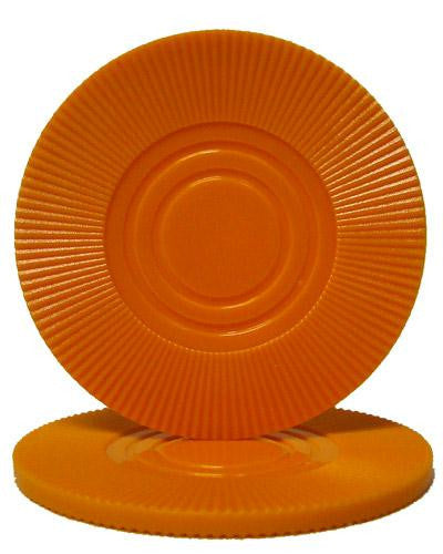 Orange Interlocking Radial Chip