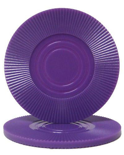 Purple Interlocking Radial Chip