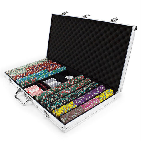 750ct Claysmith Gaming Showdown Chip Set in Aluminum