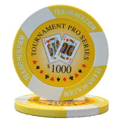 Roll of 25 - Tournament Pro 11.5 gram - $1,000