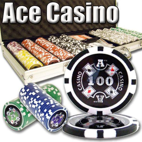 500 Ct - Custom Breakout - Ace Casino 14 Gram - Aluminum