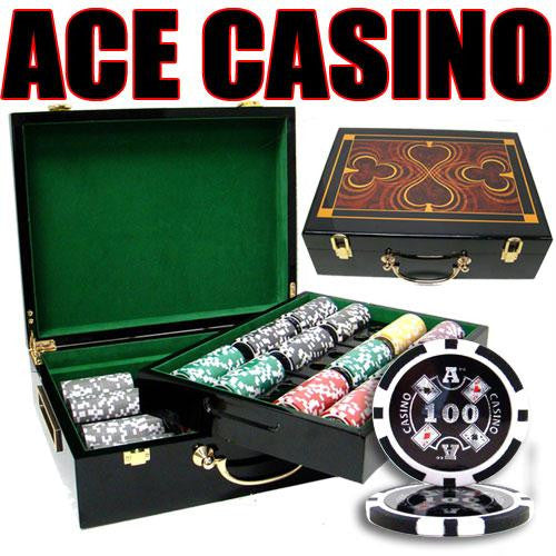 500 Ct - Custom Breakout - Ace Casino 14 Gram - Hi Gloss