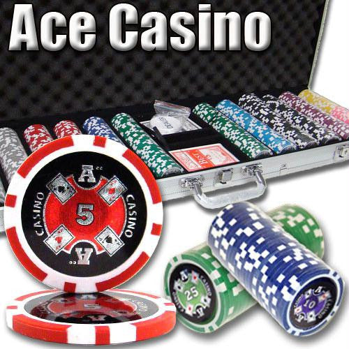 600 Ct - Custom Breakout - Ace Casino 14 Gram - Aluminum