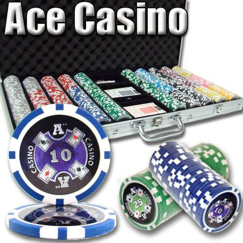 750 Ct - Custom Breakout - Ace Casino 14 Gram - Aluminum