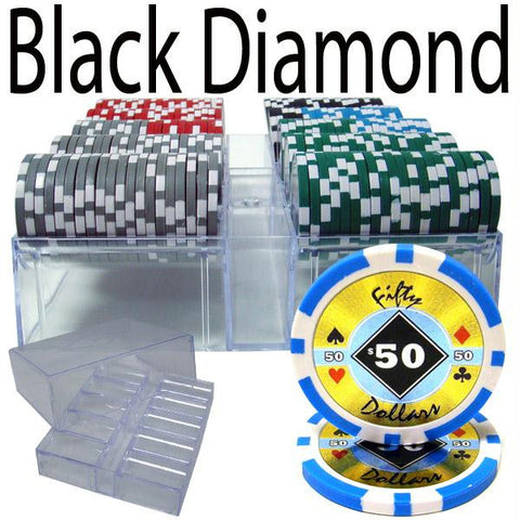 200 Ct - Pre-Packaged - Black Diamond 14 G - Acrylic Tray