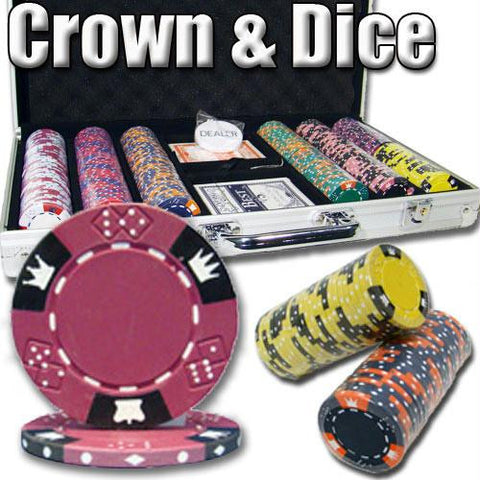 300 Ct - Custom Breakout - Crown & Dice - Aluminum