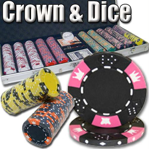 500 Ct - Custom Breakout - Crown & Dice 14 G - Aluminum