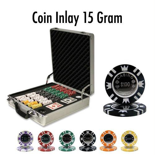 500 Ct - Pre-Packaged - Coin Inlay 15 Gram - Claysmith