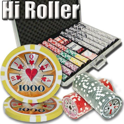 1,000 Ct - Pre-Packaged - Hi Roller 14 G - Aluminum