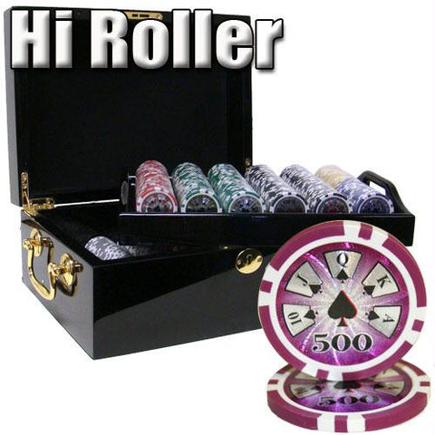 500 Ct - Pre-Packaged - Hi Roller 14 G - Black Mahogany