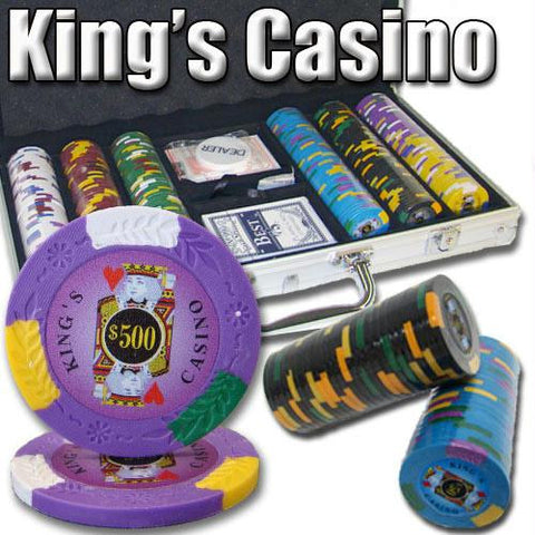 300 Ct - Custom Breakout - Kings Casino 14 G - Aluminum