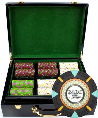 500Ct Claysmith Gaming 'The Mint' Chip Set in Hi Gloss