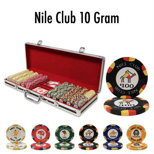 500 Ct - Custom Breakout - Nile Club 10 G - Black Aluminum