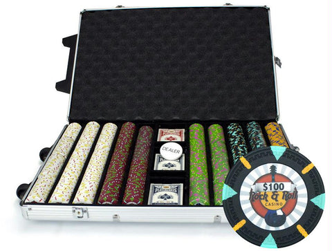 1000Ct Custom Claysmith Gaming 'Rock & Roll' in Rolling