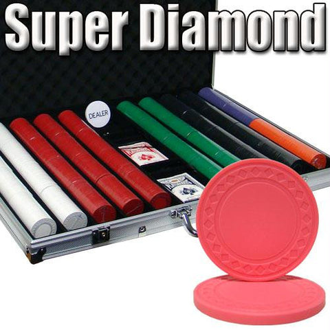 Custom Breakout 1,000 Ct Super Diamond Chip Set - Aluminum