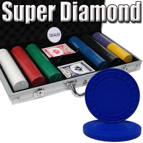 Standard Breakout 300 Ct Super Diamond Chip Set - Aluminum