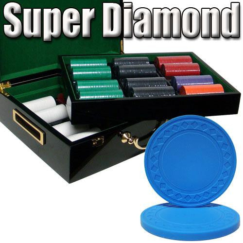 Custom Breakout 500 Ct Super Diamond Chip Set - Hi Gloss