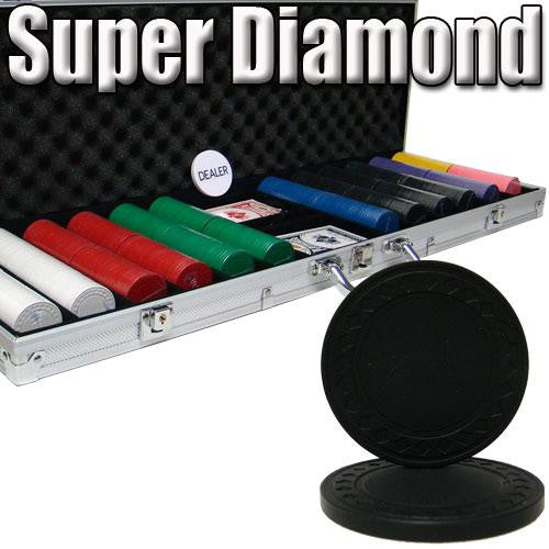 Standard Breakout 600 Ct Super Diamond Chip Set - Aluminum