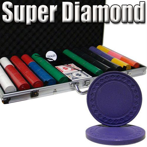 Custom Breakout 750 Ct Super Diamond Chip Set - Aluminum