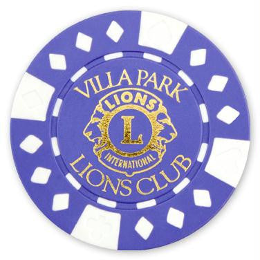 Custom Hot Stamp Poker Chips