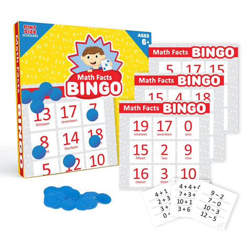 Math Facts Bingo