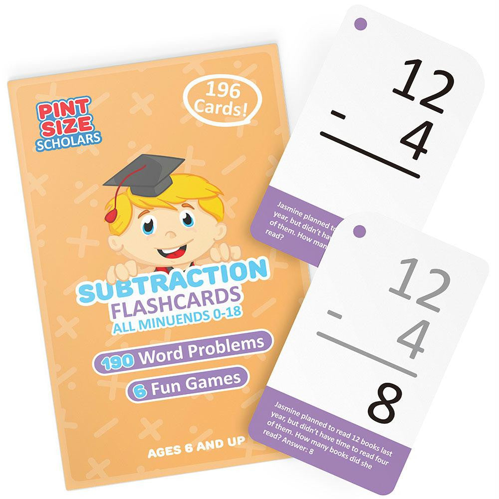 Subtraction Flashcards