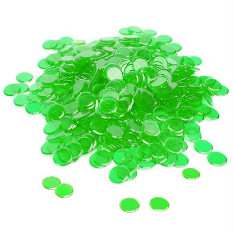 300 Pack Green Bingo Chips