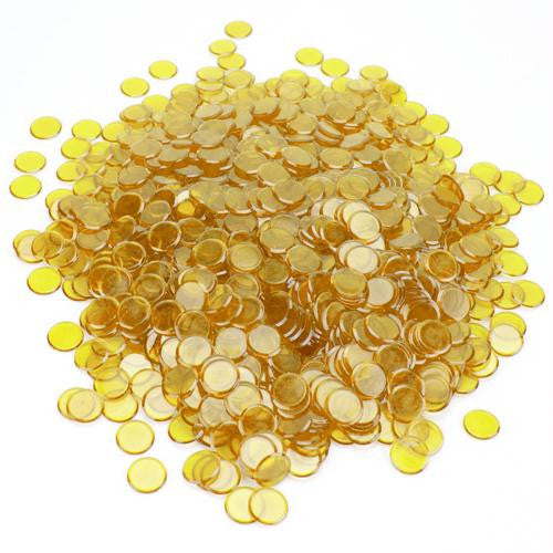 1000 Pack Yellow Bingo Chips