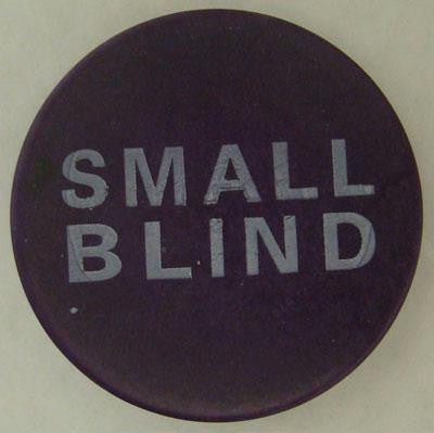 Small Blind Button 2" Diameter