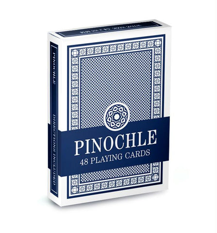 Single Blue Deck Pinochle Playing Cards