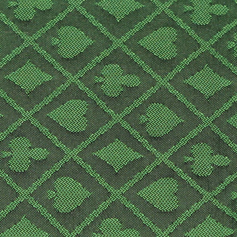 1 Ft Section of Green Two-Tone Poker Table Speed Cloth