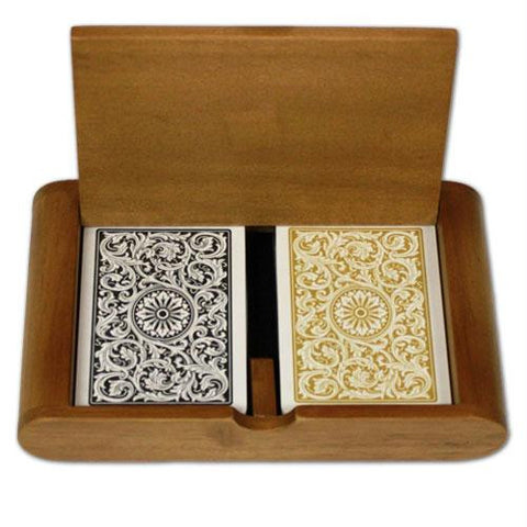 1546 Black Gold Poker Size Jumbo Box Set