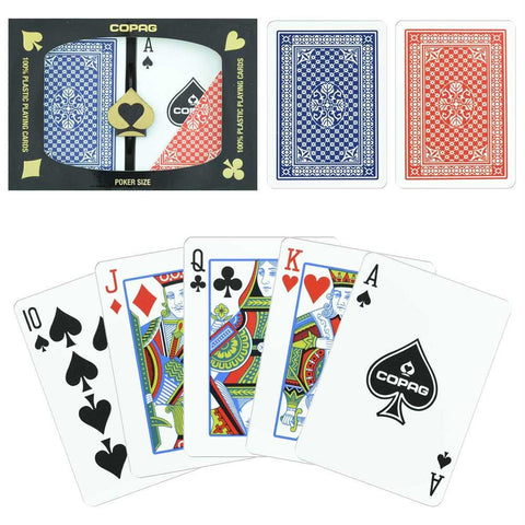 Copag R-B Wide Pinochle Set Regular Index