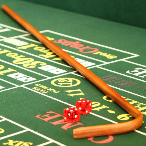 36-Inch Rattan Craps Dice Stick