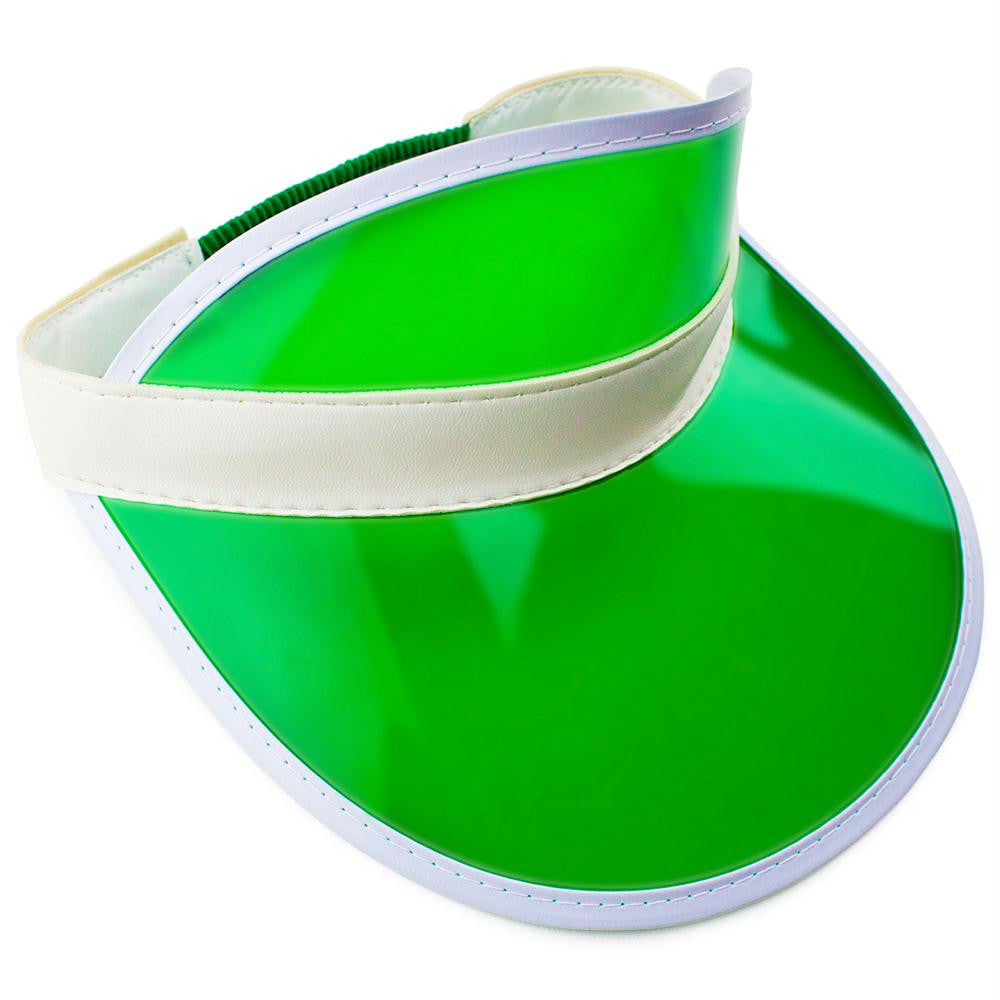 Official Green Casino Style Dealer Visor