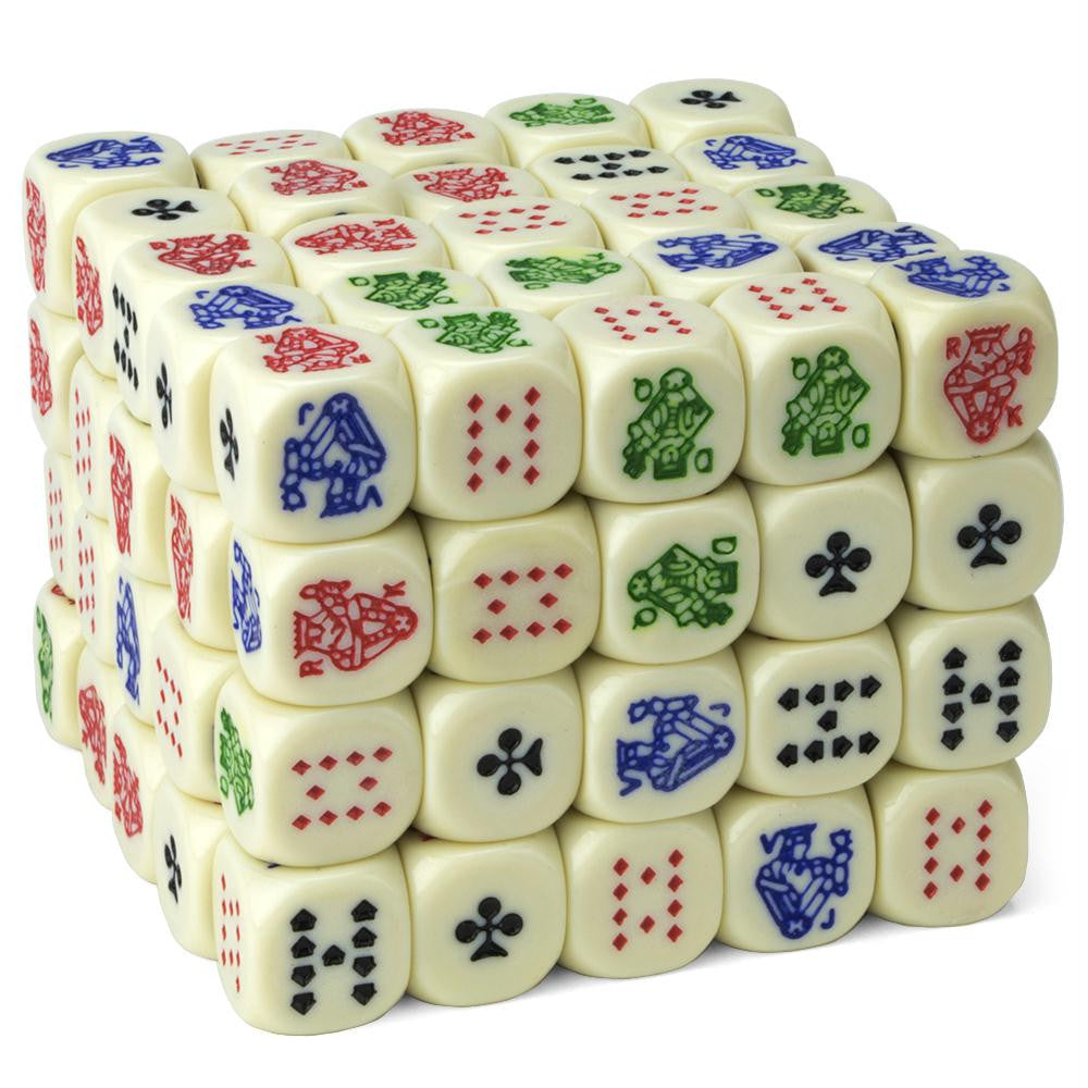 Poker Dice Pack - 100 Dice