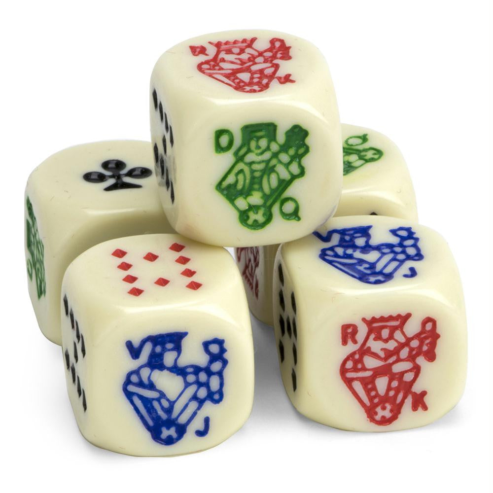 Poker Dice Pack - 5 Dice