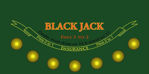 Blackjack Sublimation Felt