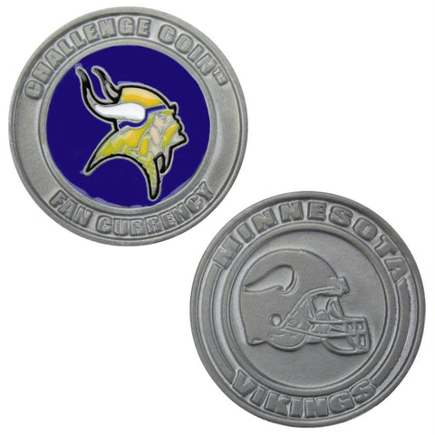 Challenge Coin Card Guard - Minnesota Vikings