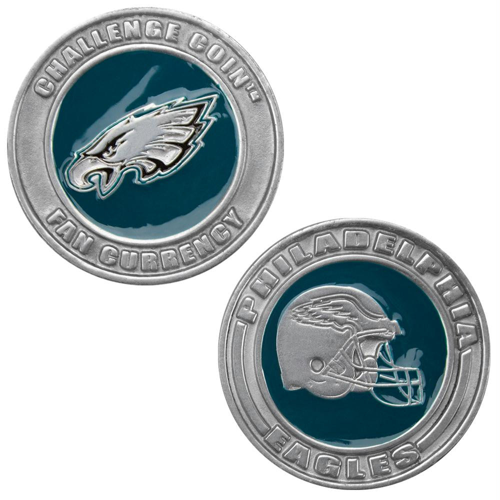 Challenge Coin Card Guard - Philadelphia Eagles