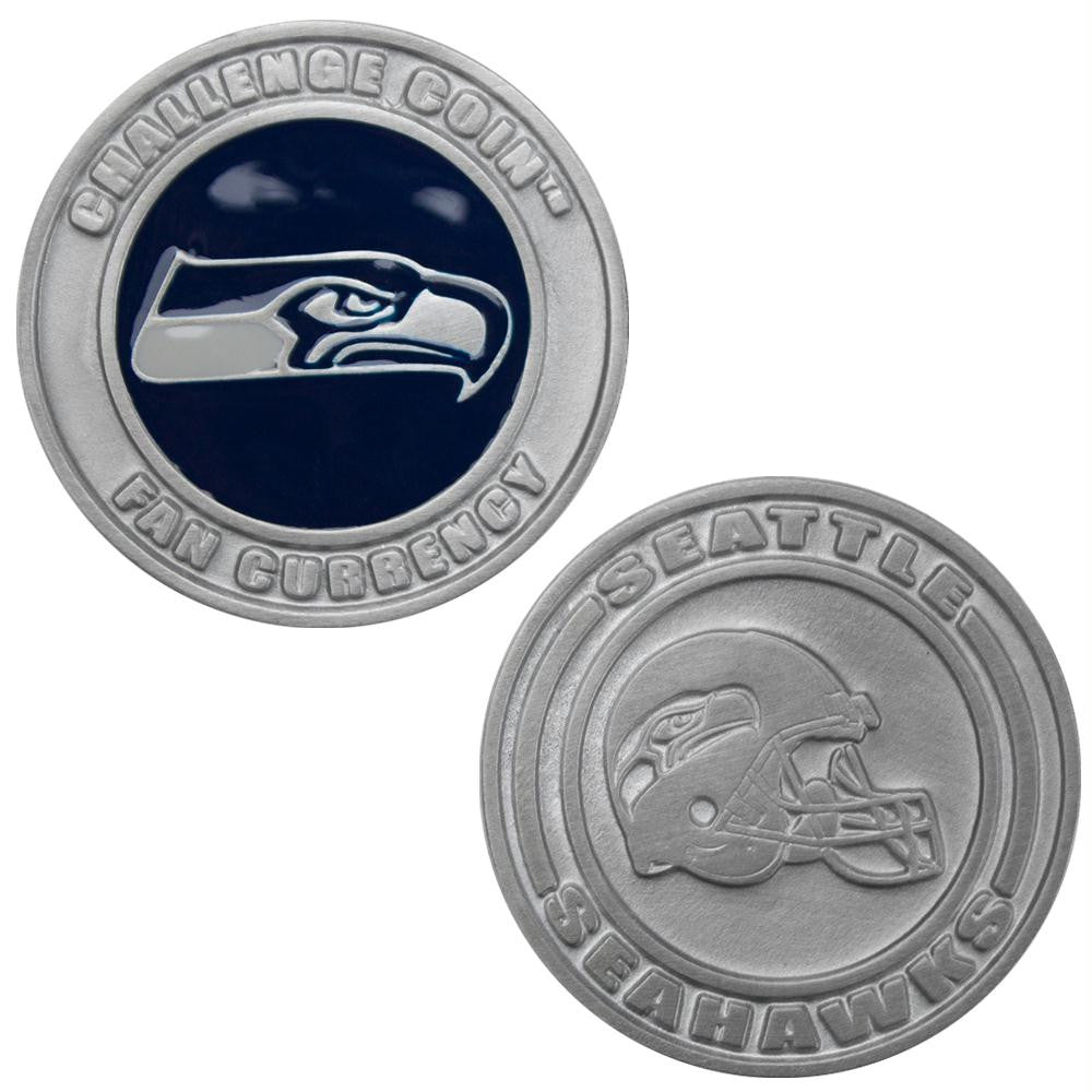 Challenge Coin Card Guard - Seattle Seahawks