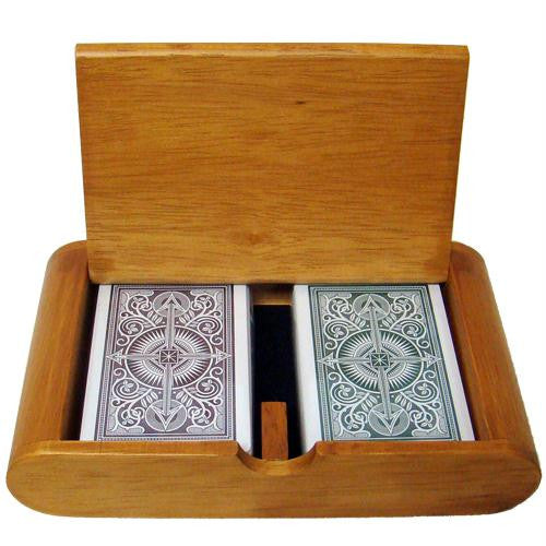 Wooden Box Set Arrow Green-Brown Narrow Regular