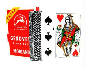 Deck of Genovesi Italian Regional Playing Cards